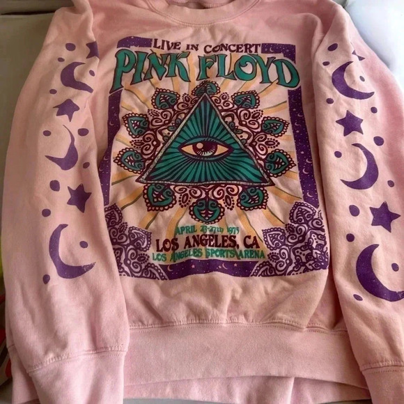 Vintage size Small Pink Floyd crew neck sweatshirt April 23-27, 1979 Sweatshirt. - Picture 2 of 13